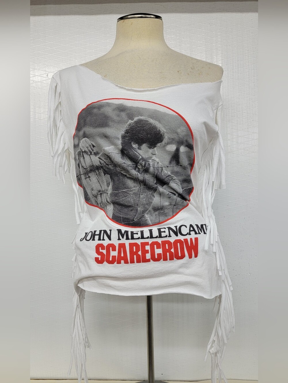 John Mellencamp Band Tee Upcycled